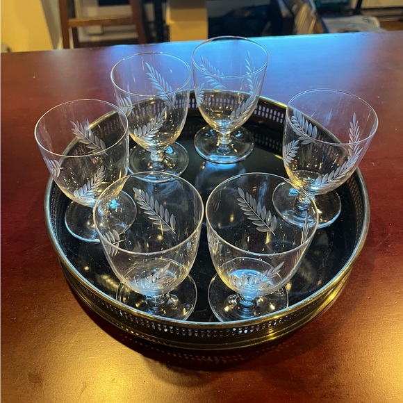 Antique Liqueur Glasses - 7 - Picture 3 of 5